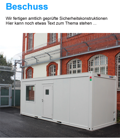 sicherheit beschuss